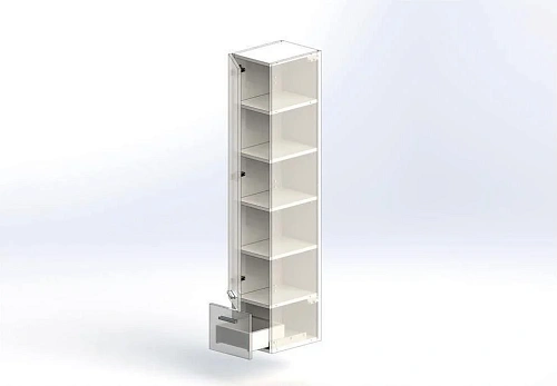 Шкаф-пенал Aquanet Верона 30 L белый 00187781 Шкаф-пенал Aquanet Верона 30 L белый 00187781