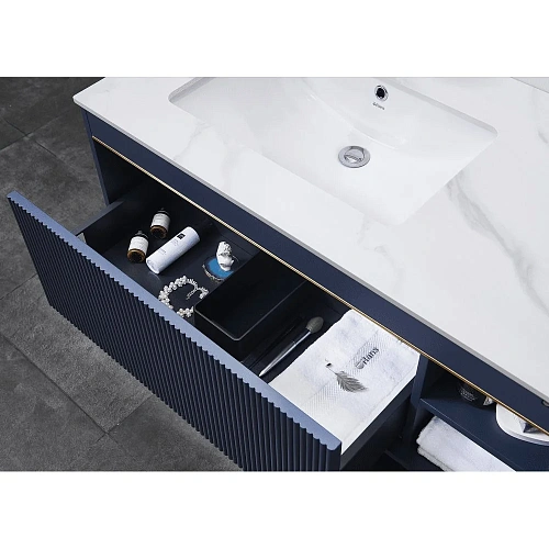 Тумба с раковиной Orans BC-1137-1000 столешница RB006, раковина, цвет: PU030 (1000x550x400) 11371000 Тумба с раковиной Orans BC-1137-1000 столешница RB006, раковина, цвет: PU030 (1000x550x400) 11371000