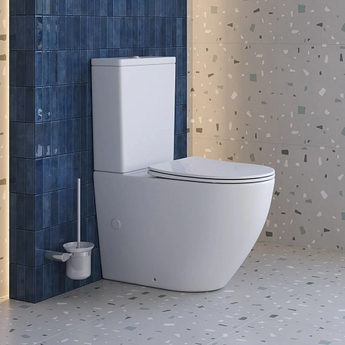 Унитаз напольный BelBagno SFERA-TOR BB2141CP-TOR/SC/BB2141T безободковый Унитаз напольный BelBagno SFERA-TOR BB2141CP-TOR/SC/BB2141T безободковый