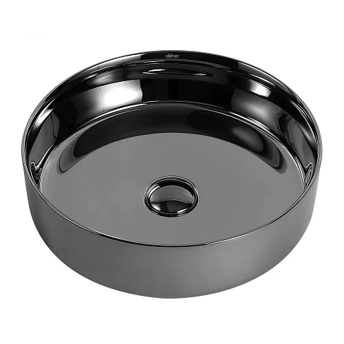 Раковина ABBER Bequem AC2109GS накладная, серебро Раковина ABBER Bequem AC2109GS накладная, серебро