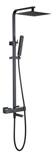 Душевая стойка Allen Brau Infinity 5.21029-31 Черный матовый Душевая стойка Allen Brau Infinity 5.21029-31 Черный матовый