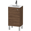 Картинка анонса товара «тумба под раковину duravit brioso br4508l1021 напольная 44 см орех темный»