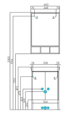 Зеркало Aquaton Йорк 60 белый, выбеленное дерево 1A170102YOAY0 Зеркало Aquaton Йорк 60 белый, выбеленное дерево 1A170102YOAY0