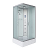 Картинка анонса товара «душевая кабина niagara classic ng-33084-14qf (1000х800х2150) средний поддон (26см) стекло матовое 330844qf»