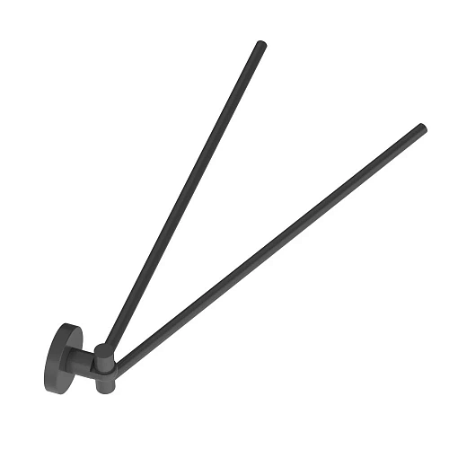 Полотенцедержатель CEZARES RELAX-THD-S-NOP черный матовый Полотенцедержатель CEZARES RELAX-THD-S-NOP черный матовый