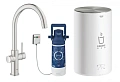 Смеситель для кухни GROHE Red Duo New с функцией кипячения воды (Водонагреватель M-size в комплекте) 30083DC1 Смеситель для кухни GROHE Red Duo New с функцией кипячения воды (Водонагреватель M-size в комплекте) 30083DC1