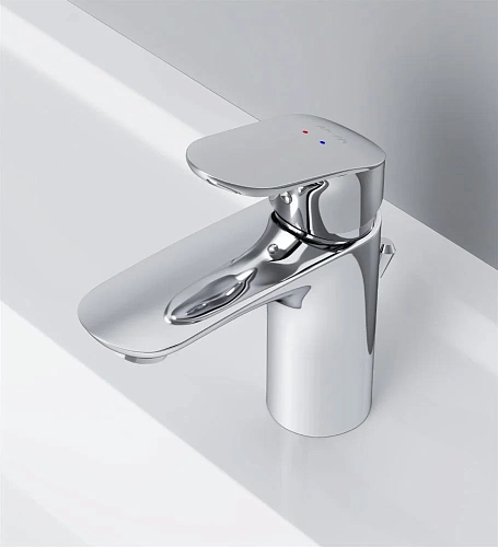 Смеситель для раковины AM.PM Like F8092116 с донным клапаном, хром Смеситель для раковины AM.PM Like F8092116 с донным клапаном, хром