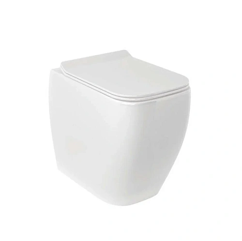 Унитаз напольный Kludi RESA C 28WCB0443 керамический, без сиденья Унитаз напольный Kludi RESA C 28WCB0443 керамический, без сиденья