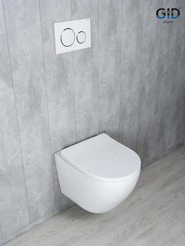 Унитаз подвесной Tornado Gid Tr2122TF 62258Y белый 49x36x36 с крышкой микролифт Унитаз подвесной Tornado Gid Tr2122TF 62258Y белый 49x36x36 с крышкой микролифт