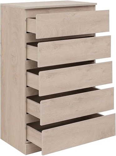 Комод Aquanet Сканди 700x400 Дуб эдгрейн (5 ящиков) 00302551 Комод Aquanet Сканди 700x400 Дуб эдгрейн (5 ящиков) 00302551