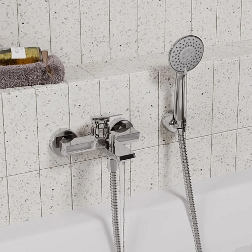Смеситель для ванны WasserKRAFT Lopau 3201 хром Смеситель для ванны WasserKRAFT Lopau 3201 хром
