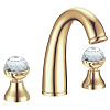 Картинка анонса товара «смеситель для раковины boheme medici presente 317-sw на 3 отверстия swarovski»