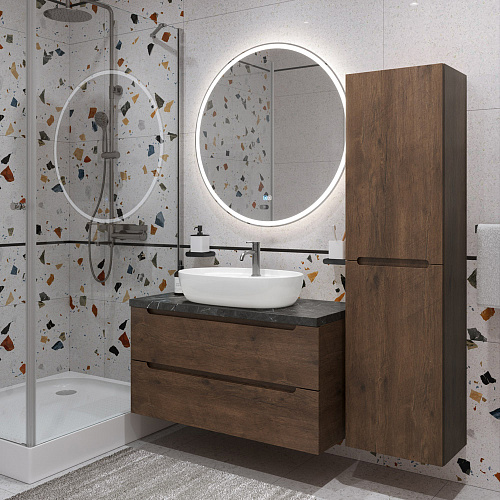 Тумба со столешницей и раковиной BelBagno ETNA 100 etna100rw-kepmno-1346-set подвесная ETNA100RW-KEPMNO-1346-SET Тумба со столешницей и раковиной BelBagno ETNA 100 etna100rw-kepmno-1346-set подвесная ETNA100RW-KEPMNO-1346-SET