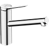 Смеситель для кухни Hansgrohe Zesis M33 150, с поворотным изливом, для водонагревателей открытого типа 74811000.