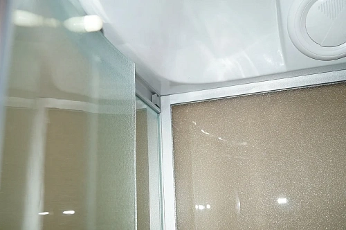 Душевая кабина Parly F811 800x800 профиль хром, стекло матовое (жемчужное) Душевая кабина Parly F811 800x800 профиль хром, стекло матовое (жемчужное)