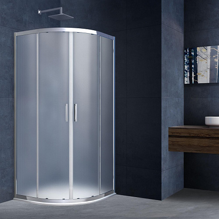 Душевой уголок Vincea Alhpa VSQ-3AL900MT, 900x900, хром, стекло текстурное