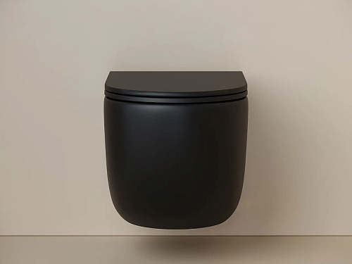 Унитаз подвесной Ceramica Nova UP CN4007MB черный матовый Унитаз подвесной Ceramica Nova UP CN4007MB черный матовый