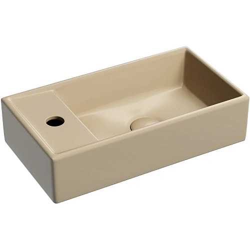 Раковина Ceramica Nova ELEMENT CN6051RMC Капучино матовый подвесная Раковина Ceramica Nova ELEMENT CN6051RMC Капучино матовый подвесная