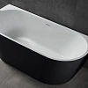 Акриловая ванна ABBER AB9216-1.7MB 170x80 универсальная, черная матовая Акриловая ванна ABBER AB9216-1.7MB 170x80 универсальная, черная матовая