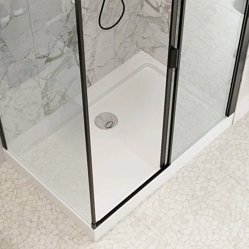 Душевой уголок Ceruttispa MARBELLA 120B R без поддона 80x120x190 Душевой уголок Ceruttispa MARBELLA 120B R без поддона 80x120x190