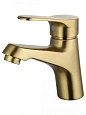Смеситель для раковины Wonzon & Woghand брашированное золото (WW-A40212-BG) Смеситель для раковины Wonzon & Woghand брашированное золото (WW-A40212-BG)