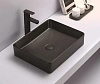 Раковина CeramaLux 7050KMB накладная, черный матовый