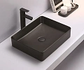 Раковина CeramaLux 7050KMB накладная, черный матовый Раковина CeramaLux 7050KMB накладная, черный матовый