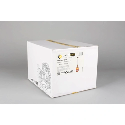 Светильник подвесной Omnilux Terrenove OML-99516-01 Светильник подвесной Omnilux Terrenove OML-99516-01