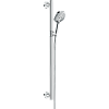 Картинка анонса товара «душевой гарнитур hansgrohe raindance select s 120 3jet со штангой 90 см. 26322000, хром»