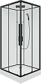 Душевая кабина Parly AMI Quadro 900x900 профиль черный, стекло прозрачное Душевая кабина Parly AMI Quadro 900x900 профиль черный, стекло прозрачное