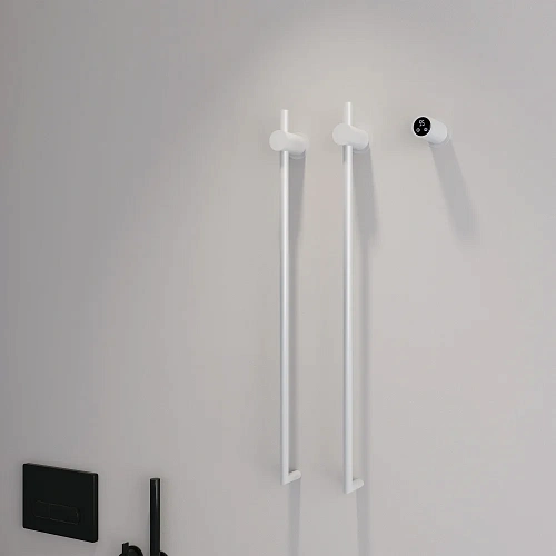 Полотенцесушитель электрический ABBER Charme AH4002MW белый матовый Полотенцесушитель электрический ABBER Charme AH4002MW белый матовый