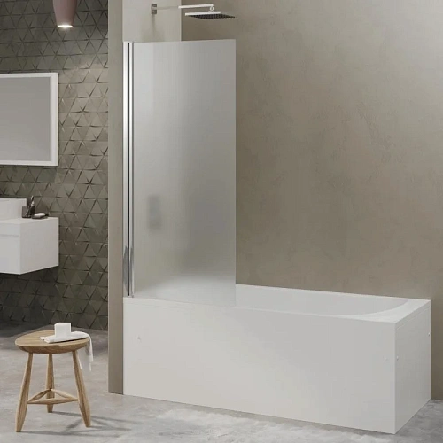 Шторка на ванну BERGES RIVER S 900 матовое стекло 065020 Шторка на ванну BERGES RIVER S 900 матовое стекло 065020