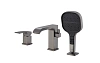 Смеситель на борт ванны Raglo R02.31.09, графит