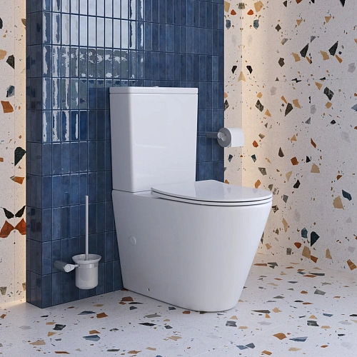 Унитаз напольный BelBagno FLAY-TOR BB2149CP-TOR/SC/BB2149T безободковый Унитаз напольный BelBagno FLAY-TOR BB2149CP-TOR/SC/BB2149T безободковый