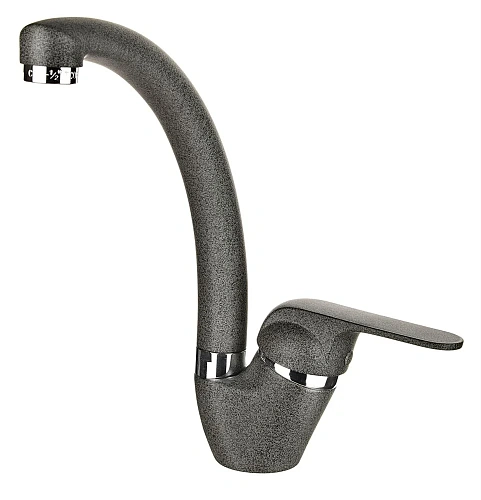 Смеситель для кухни Granula 2024, ГРАФИТ Смеситель для кухни Granula 2024, ГРАФИТ