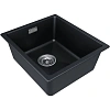Кухонная мойка Paulmark LUMI 41UNI LU41-BLM, черный металлик, 410х460 Кухонная мойка Paulmark LUMI 41UNI LU41-BLM, черный металлик, 410х460