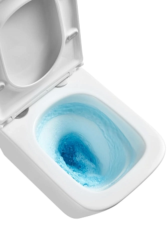 Унитаз подвесной Sintesi SIN-TS-BLT-172 безободковый, сиденье микролифт Унитаз подвесной Sintesi SIN-TS-BLT-172 безободковый, сиденье микролифт