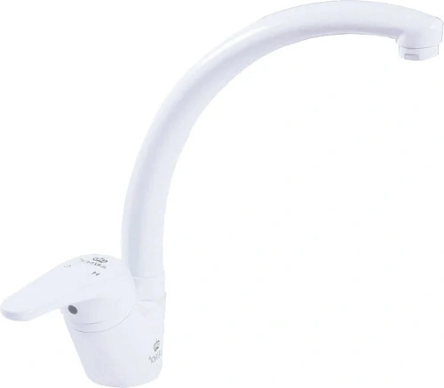 Смеситель для кухни Kaiser 55244-4 белый Смеситель для кухни Kaiser 55244-4 белый