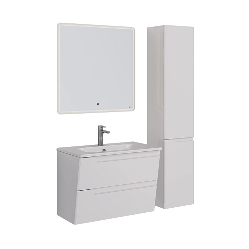 Тумба под раковину Lemark MIANO 80 см подвесная, белый LM06M80T Тумба под раковину Lemark MIANO 80 см подвесная, белый LM06M80T