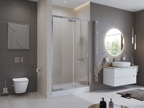 Душевая дверь BelBagno UNO-195-BF-1-140-C-Cr Душевая дверь BelBagno UNO-195-BF-1-140-C-Cr