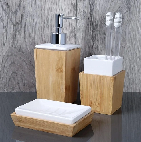 Дозатор жидкого мыла Fixsen WOOD FX-110-1 Дозатор жидкого мыла Fixsen WOOD FX-110-1