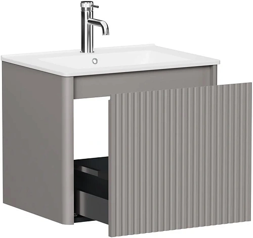 Тумба под раковину Allen Brau Gravity 60 1.370016.PGM платина матовый Тумба под раковину Allen Brau Gravity 60 1.370016.PGM платина матовый