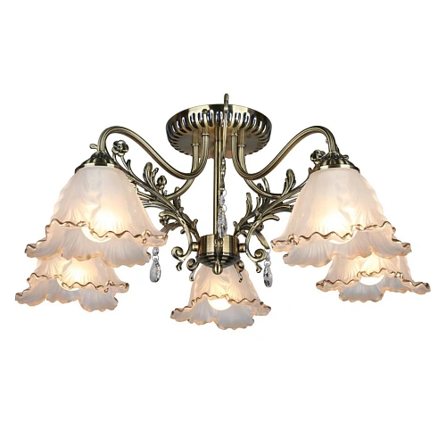 Люстра потолочная Omnilux Petrara OML-54807-05 Люстра потолочная Omnilux Petrara OML-54807-05