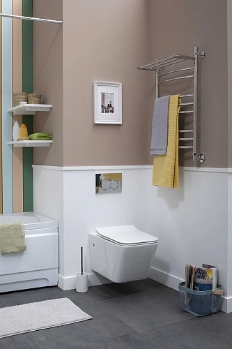 Унитаз подвесной Aquanet Rimless Tavr-W BL-103N-WHT TAVR-W с сиденьем Унитаз подвесной Aquanet Rimless Tavr-W BL-103N-WHT TAVR-W с сиденьем