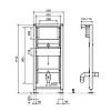 Инсталляция для писсуара Oli URINAL 136179