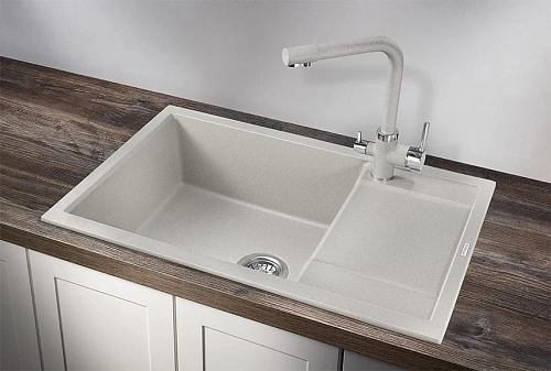 Кухонная мойка Granula 7805, БАЗАЛЬТ, кварц 780х500 Кухонная мойка Granula 7805, БАЗАЛЬТ, кварц 780х500