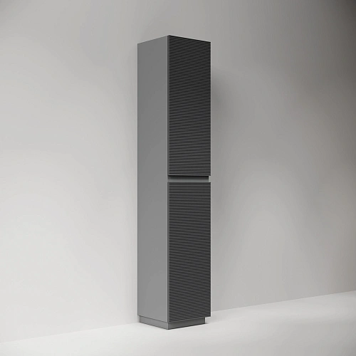 Шкаф-пенал SANCOS Folk Floor PFL35FGS 350х350х1880 мм Grey soft, напольный Шкаф-пенал SANCOS Folk Floor PFL35FGS 350х350х1880 мм Grey soft, напольный