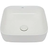 Раковина AQUAme AQM5011 накладная квадратная, цвет белый матовый 390x390x130 AQM5011MW