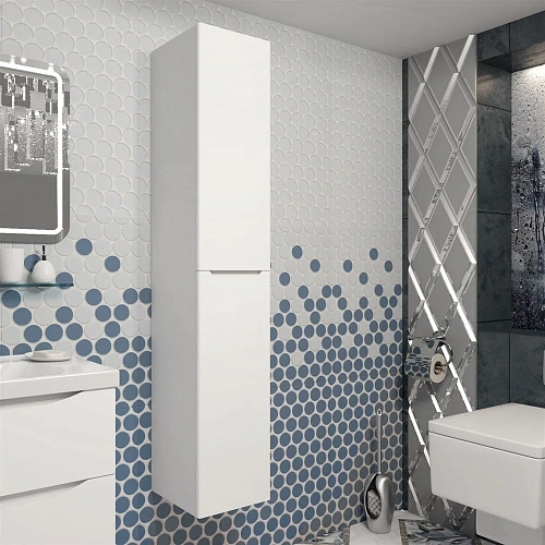 Шкаф-пенал Opadiris Элеганс 30, белый матовый, правый 00-00000462 Шкаф-пенал Opadiris Элеганс 30, белый матовый, правый 00-00000462