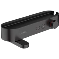 Смеситель для ванны Hansgrohe ShowerTablet Select 400 24340670, матовый черный термостатический Смеситель для ванны Hansgrohe ShowerTablet Select 400 24340670, матовый черный термостатический